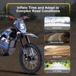 MotoTec Pro 60V/15.6Ah 2000W Off-Road Electric Dirt Bike (HP115E) - Image 14