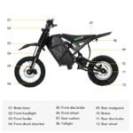 VIPCOO H3 48V/23Ah 3500W Off-Road Electric Dirt Bike - Image 9