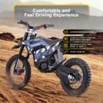 MotoTec Pro 60V/15.6Ah 2000W Off-Road Electric Dirt Bike (HP115E) - Image 17