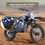 MotoTec Pro 60V/15.6Ah 2000W Off-Road Electric Dirt Bike (HP115E) - Image 18