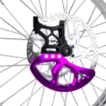 Disc Guard | 203–220mm Rotor Fitment | By Prickly Motorsports - Image 2