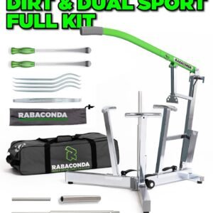 Rabaconda Dirt Bike, E-Moto, and Dual Sport Tire Changer Tool (Full Kit)