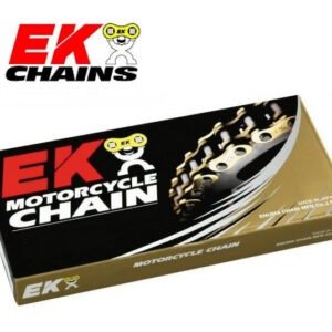520 MVXZ Quadra-X Ring Chain-130 Link | By EK Chain | For Street and Electric Motorcycles Using 520 Chain