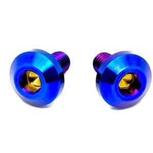 Titanium Chain Guard Bolts (Set of Six) E-Ride Pro