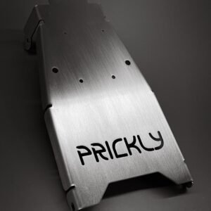 Stainless Battery & Controller Mounting Plate | Sur Ron Light Bee X | By Prickly Motorsports