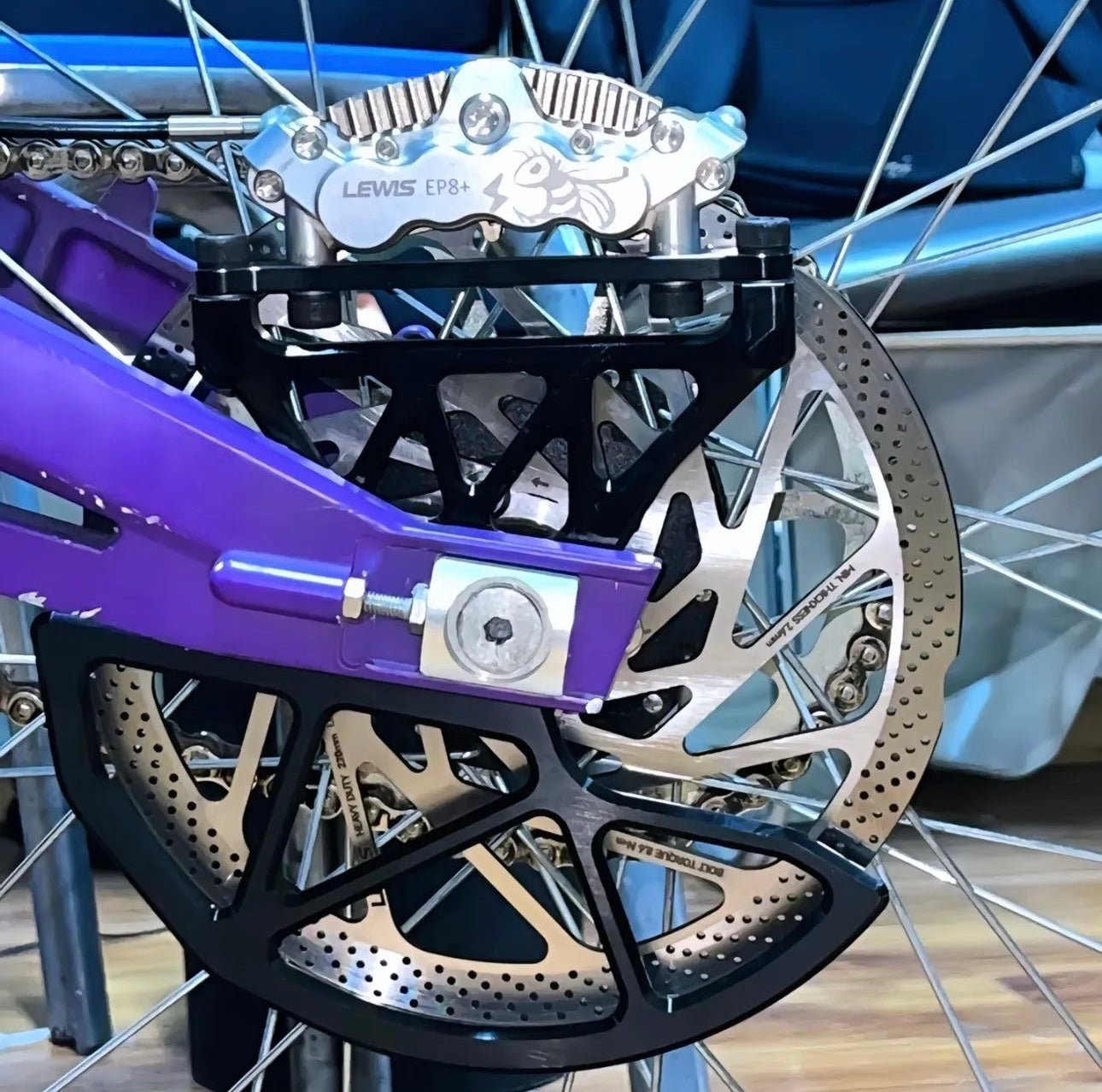 Lewis Tech Ep8+ Hydraulic Disc Brake REAR BRAKE Only - Image 3