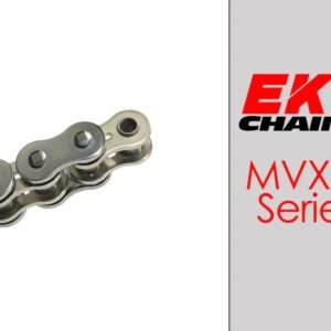 EK 520 MVXZ Quadra-X Ring Chain - 120 Link | By EK Chain | For Electric and Street Motorcycles