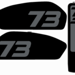 Adventure style 3pc battery Replica decals for Super 73 R / Rx / S2