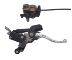 Surron Ultra bee rear brake | Left hand side master, line, and caliper