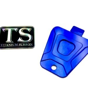 Custom CNC Aluminum Horn Delete Cover E-Ride Pro and Surron