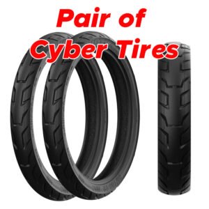 CYBER tires 80/100-19 Street Tire – Pair Bundle | by Pivotrax | For Sur Ron, Talaria, Altis, E-Ride Pro | by Pivotrax