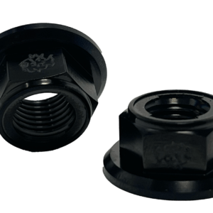 Jackshaft Replacement Black Titanium Locknut | Sur Ron Light Bee X | By Prickly Motorsports (Copy)