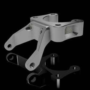 S2 Headlight Mount | Prickly Direct Mount Risers | By Prickly Motorsports