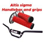 ODI Podium 7/8" Handlebars + SCOTT Mellow Grips Bundle | for Altis Sigma, RTR, Apollo RFN & more