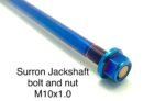 Titanium Jackshaft Bolt M10 - Surron LBS LBX, Segway X160 X260