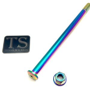 Titanium Rear Axle and Nut - Talaria (Two pcs)