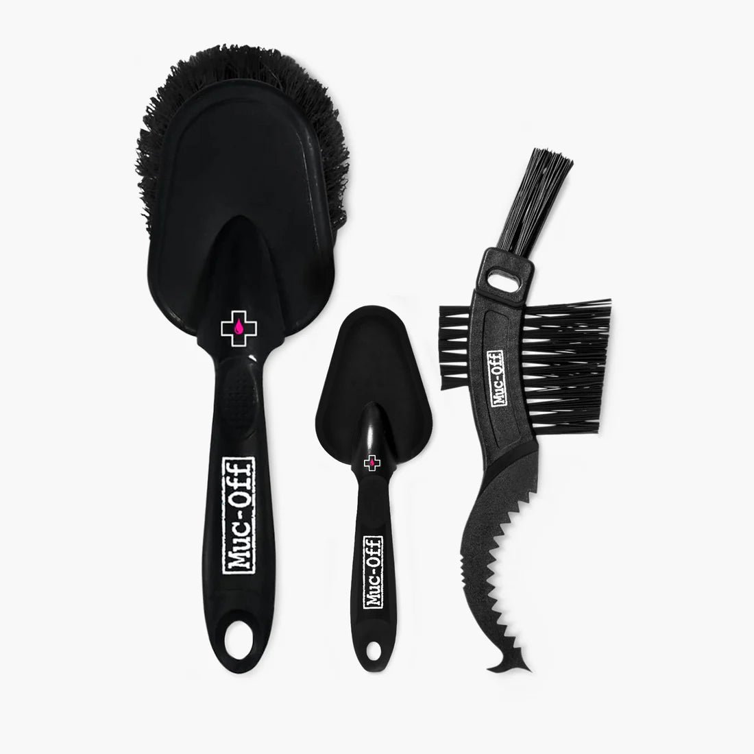 Muc-Off 3x Premium Brush Set for E-Moto, E-bikes, and more... - Image 1