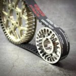 CNC Billet Primary Pulley + Belt Kit | Surron, E-Ride Pro S/SS, 79 Bike Falcon S | By EBG - Image 2